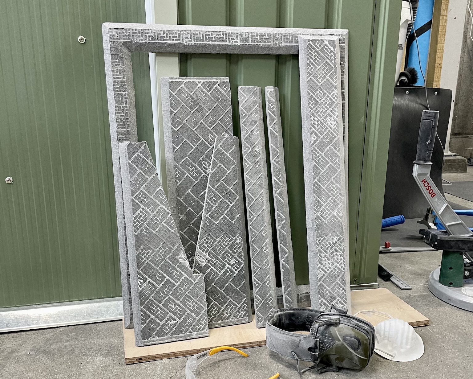 イジュール 特注 オーダー ユニットバス バスルーム タイルの洗面ボウル