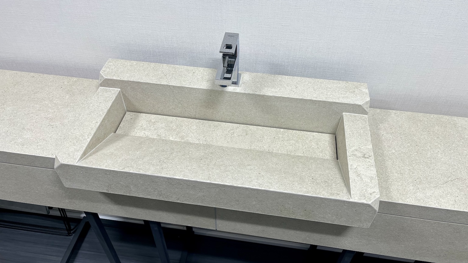 タイル　手洗いボウル