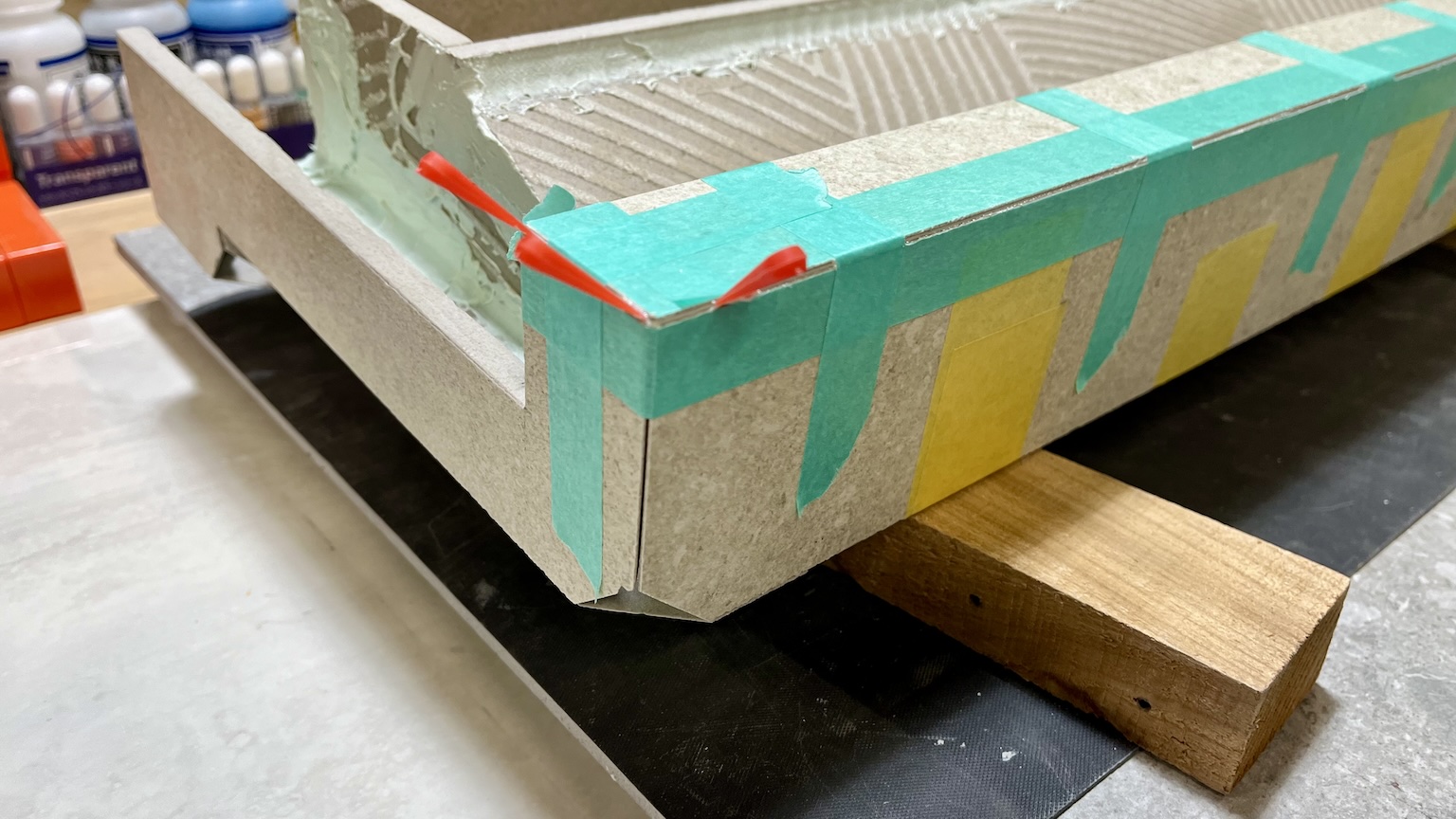 手洗いボール 裏側右側の仕上